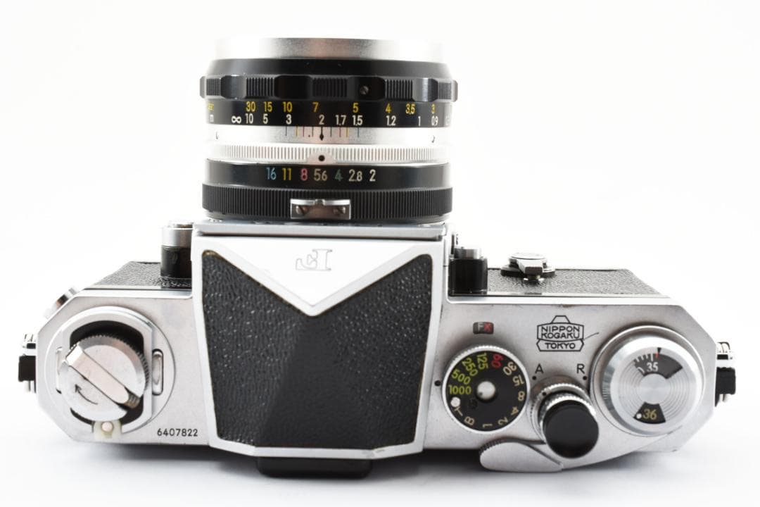 Nikon F アイレベル 初期型 シリアル 640 5cm F2.0 9枚絞り