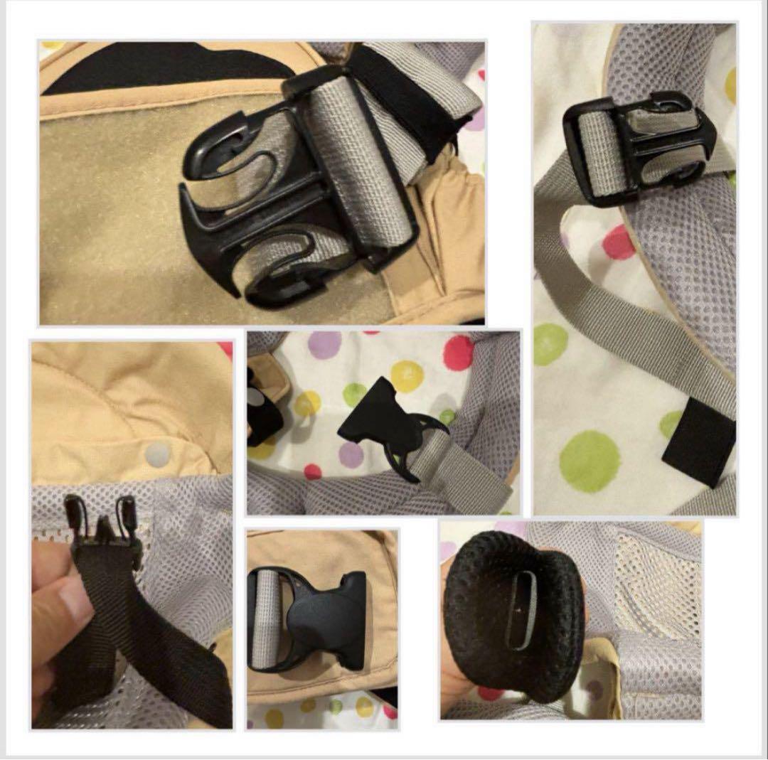 極美品✨希少✨ベビーアンドミーヒップシート ベージュ 新生児抱っこ紐 快適涼しい