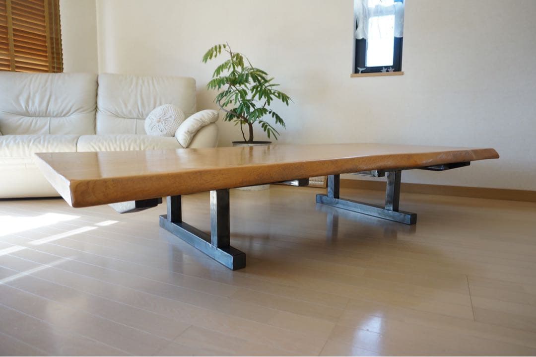 ダイニングテーブル&座卓テーブル用アイアン脚　机　サイズ変更可能 オーダー製作