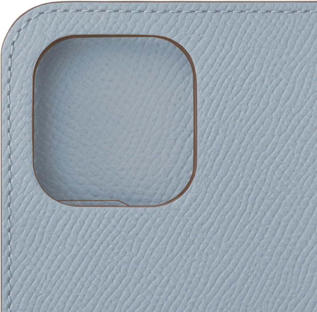 【ボナベンチュラ】ダイアリーケースiPhone 14 Pro Max,ブルーリン