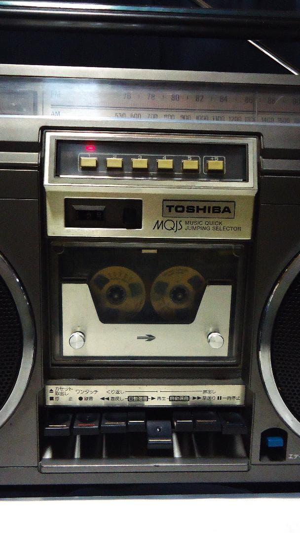 ♪昭和銘機　整備清掃ラジカセ　東芝　RT-8900S BOMBEAT12