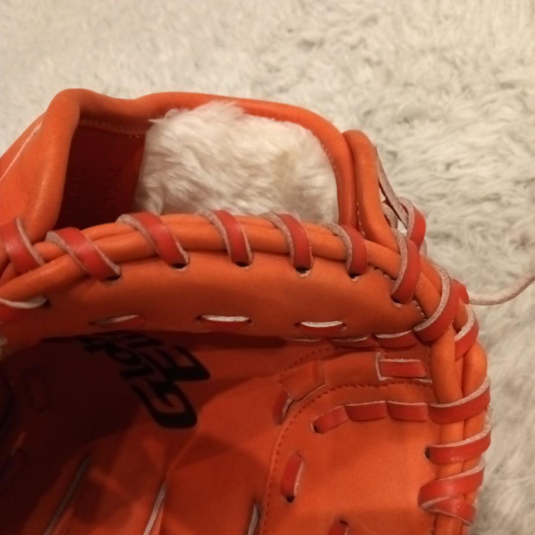 Mizuno Global Elite オレンジ グローブ左投げ