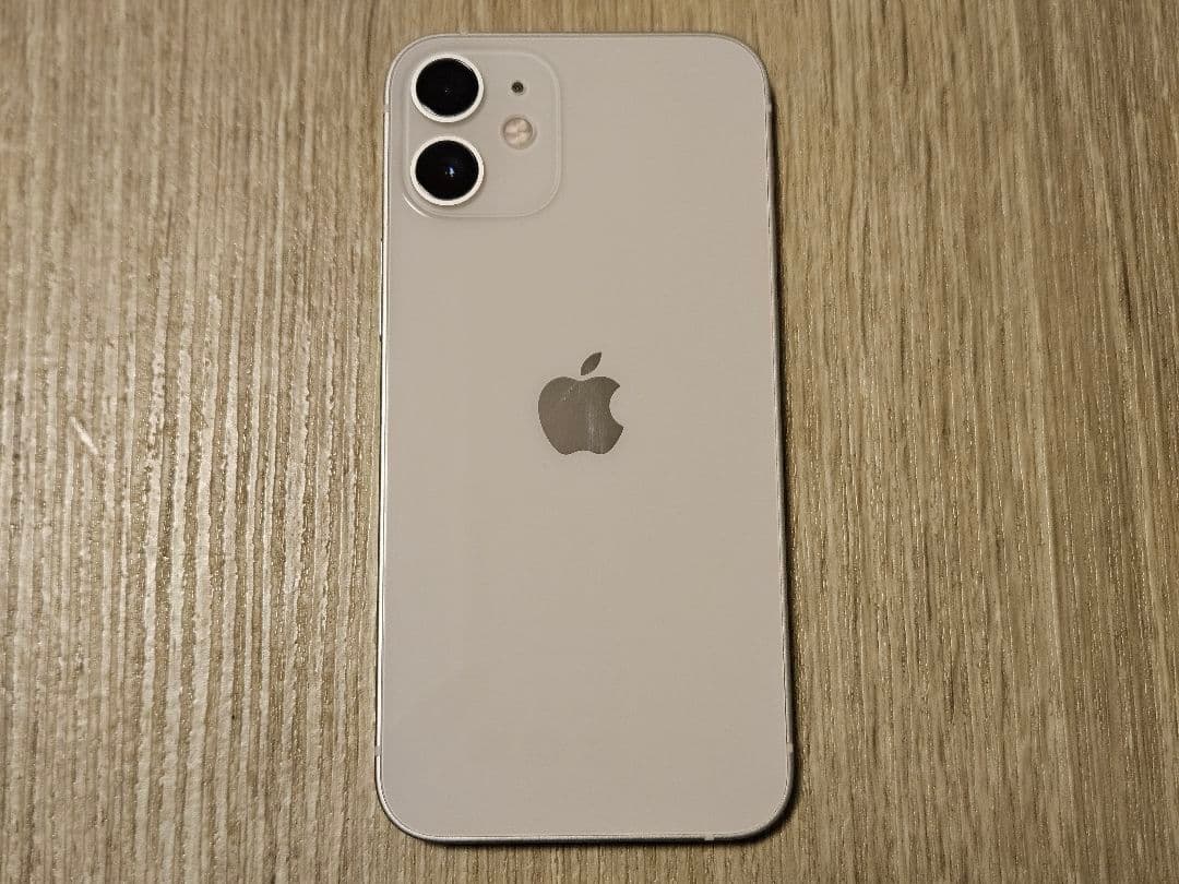 【中古】iPhone12 mini 国内版SIMフリー ホワイト A2398