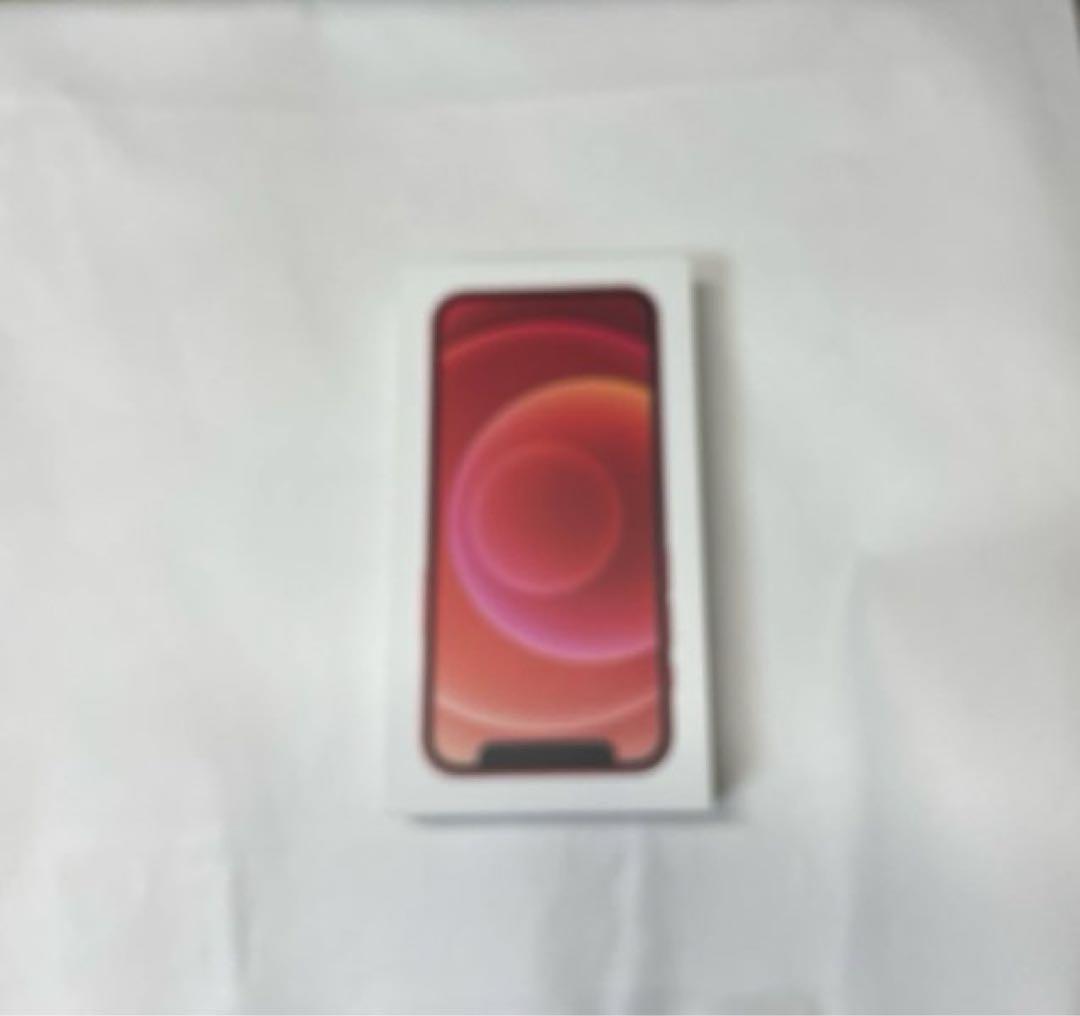 iPhone12mini 128GBレッドSIMフリー美品 電池74%カメラ不調
