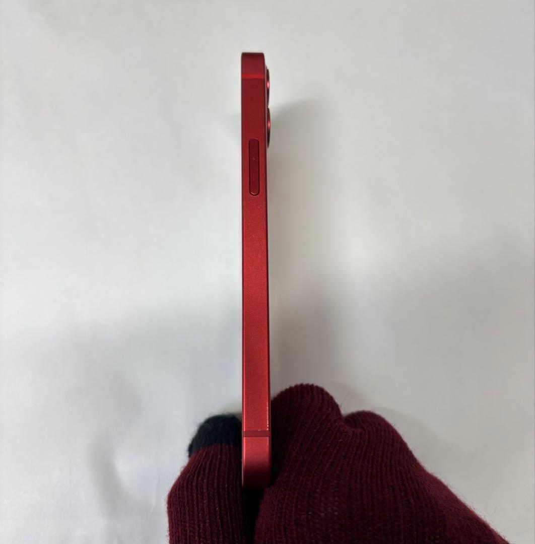 iPhone12mini 128GBレッドSIMフリー美品 電池74%カメラ不調