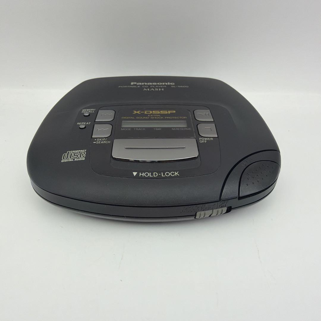 【完動品】Panasonic SL-S600-K CDプレーヤー MASH