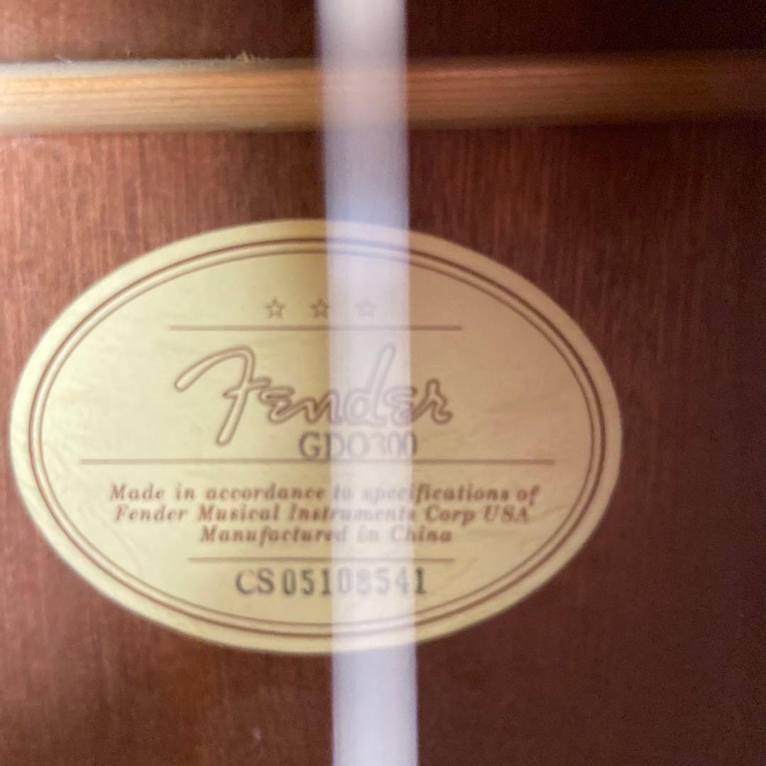 ★ Fender GDO300 フェンダー アコースティックギター 6弦
