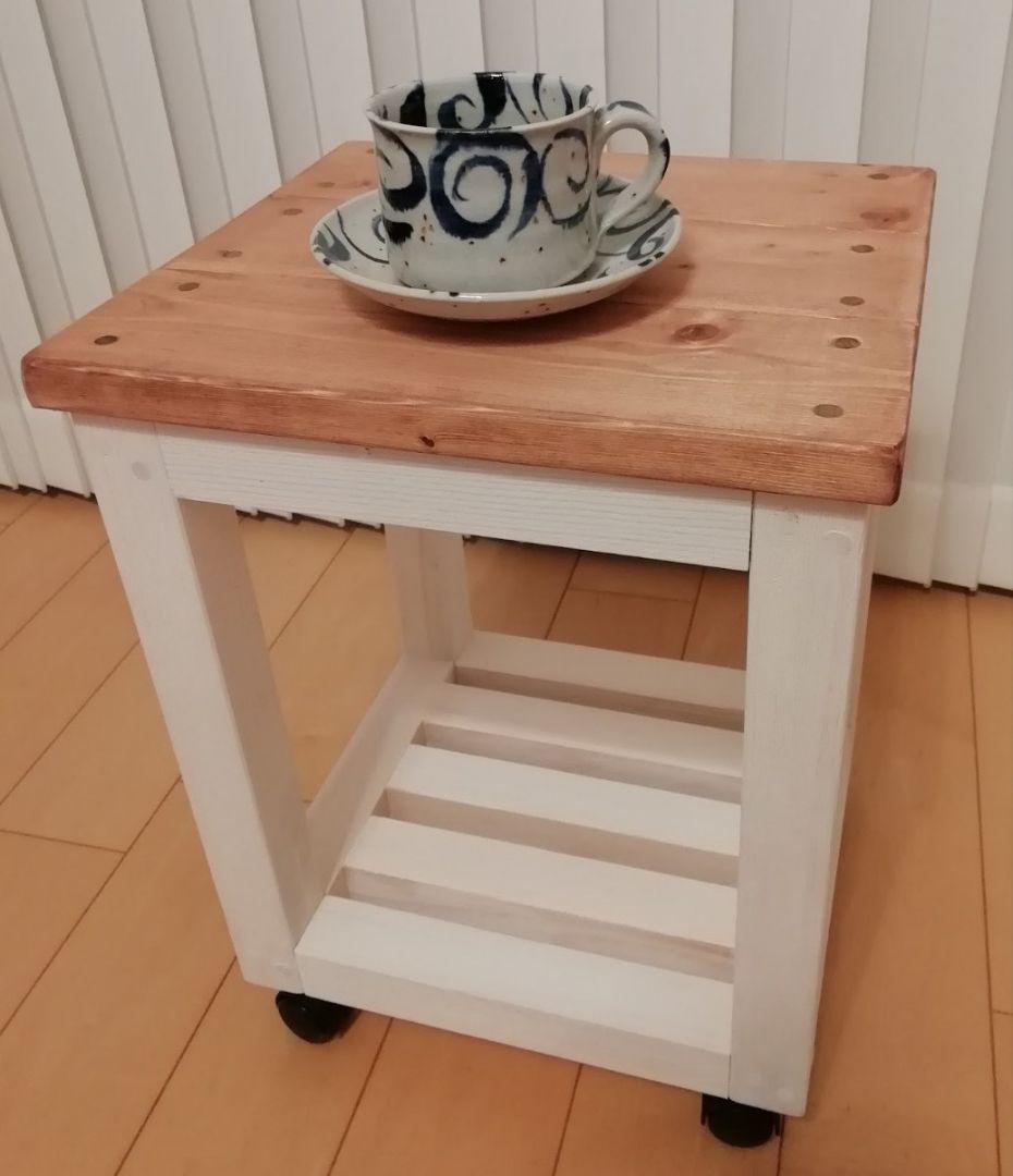 キャリアテーブル/スツール/センターテーブル/メープル【送料込み】