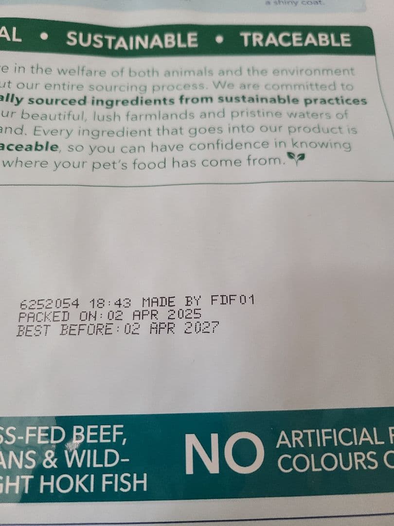 【24時間以内発送】K９ナチュラル ビーフ＆ホキ 3.6kg