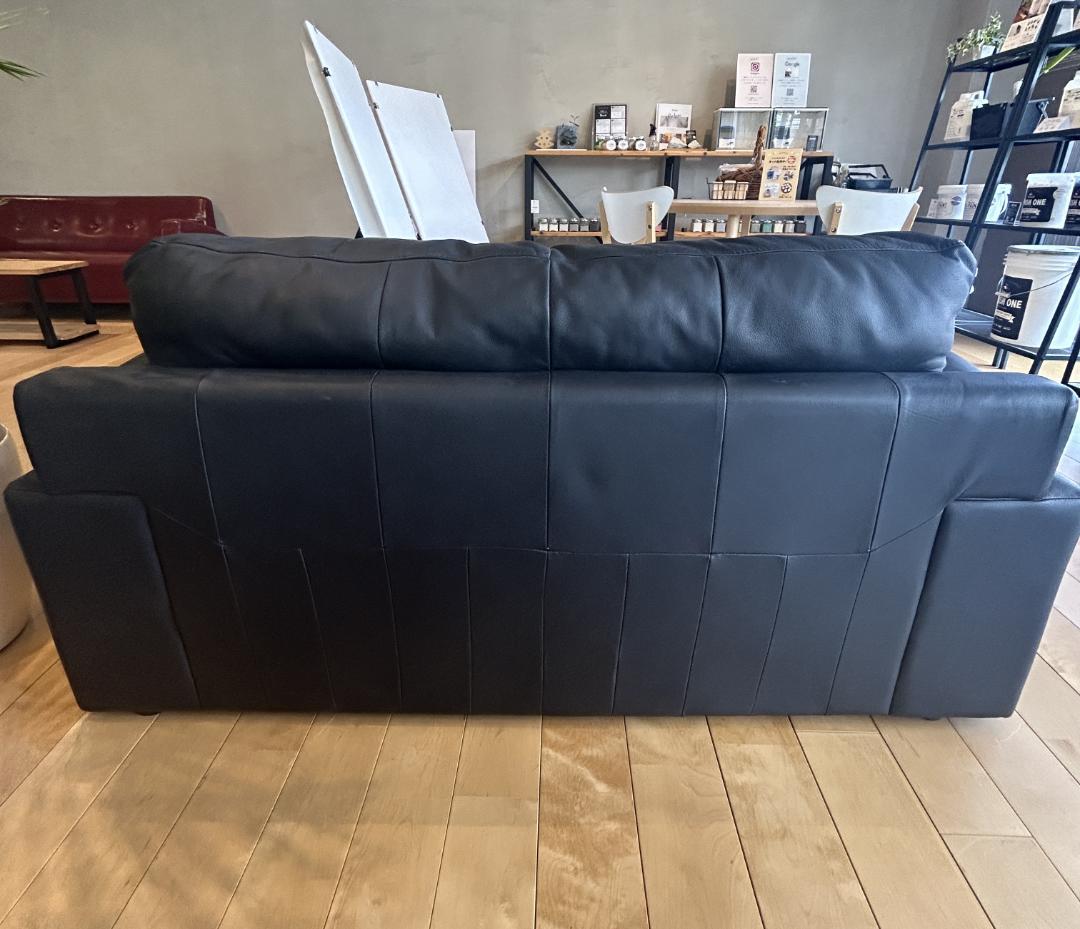 NITORI 2人掛け ソファ ブラック