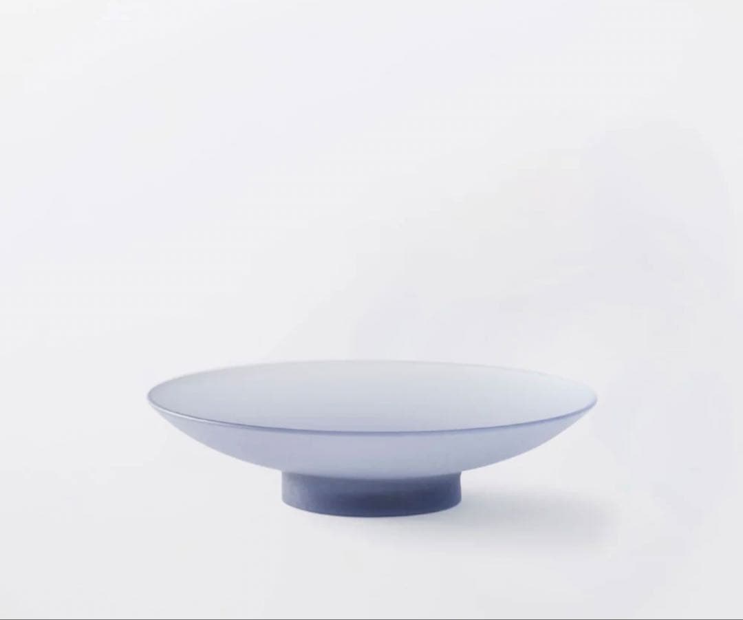 【新品】ARAS どんぶり鉢、浅鉢セット　スモークブルー (半透明)
