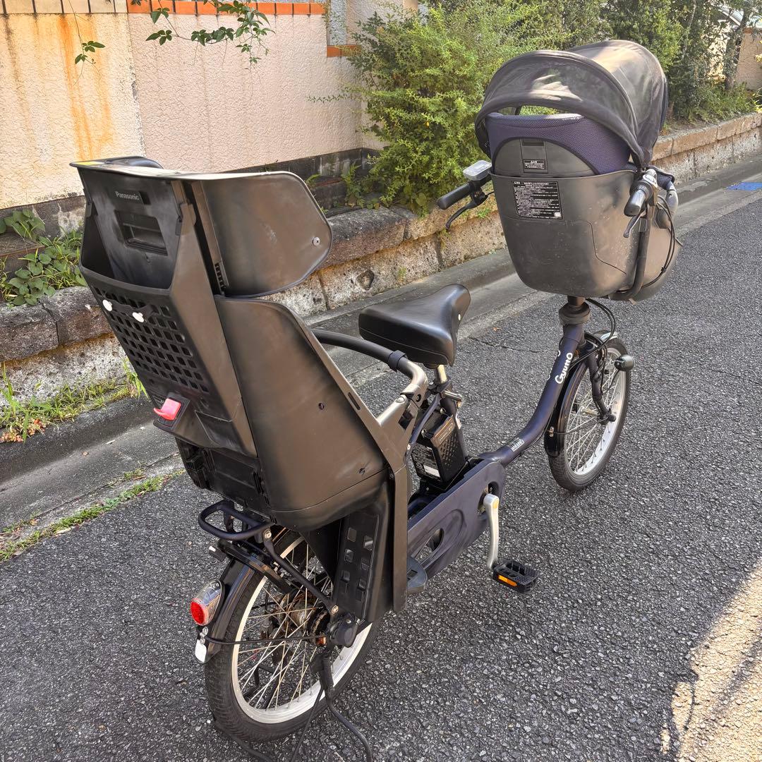 子供乗せ電動アシスト自転車Panasonic◇ギュットクルーム◇20型◇3段ギア