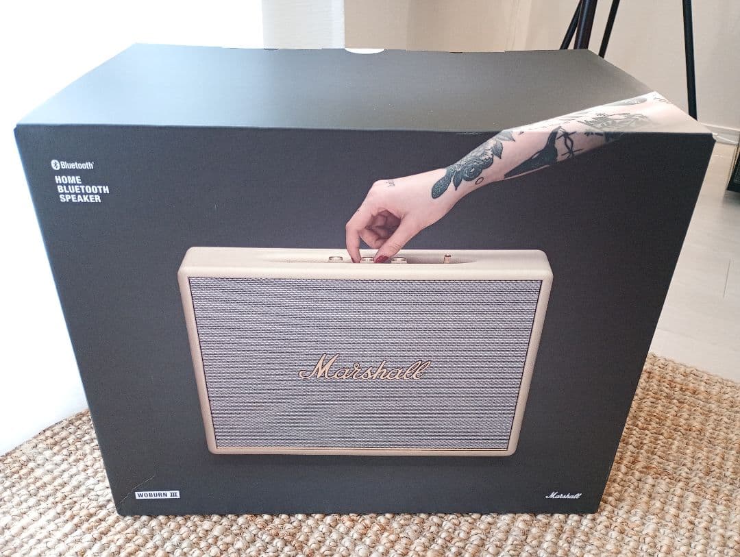 【美品・箱あり】Marshall マーシャル Woburn III cream