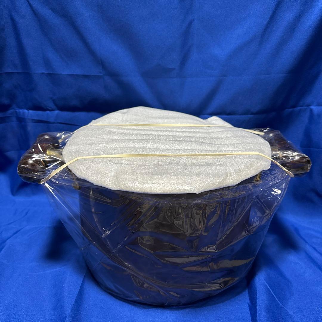 【新品】22cm 銅製 深型 両手鍋 新光金属 COPPER100