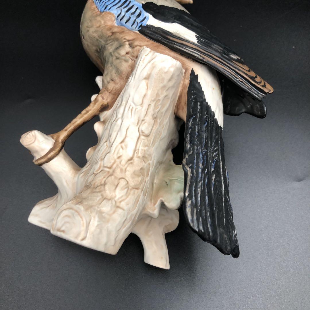 ゲーベル goebel フィギュリン 人形 鳥 カケス 懸巣 野鳥