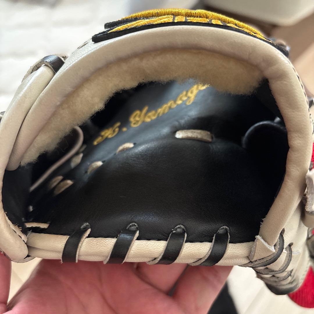 【たに】ミズノプロ　軟式オーダーグローブ　外野用