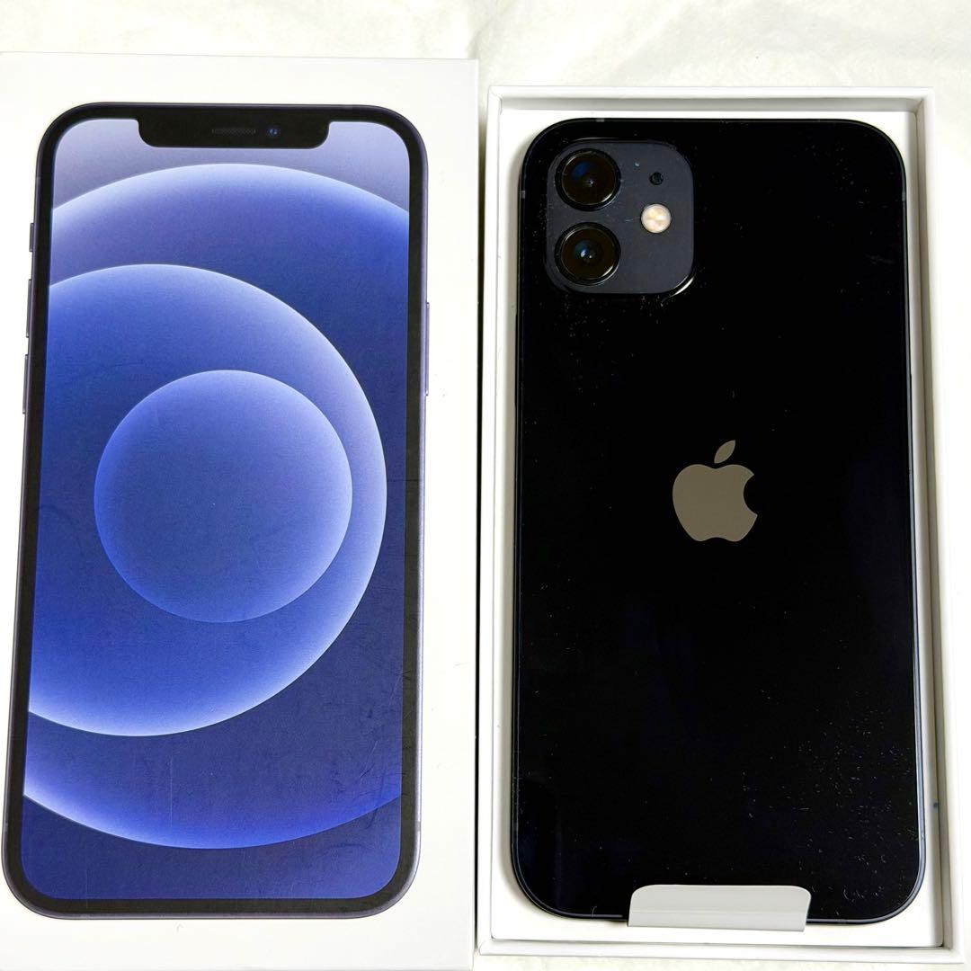 【未使用バッテリー100%】Apple iPhone 12 本体 ブラック