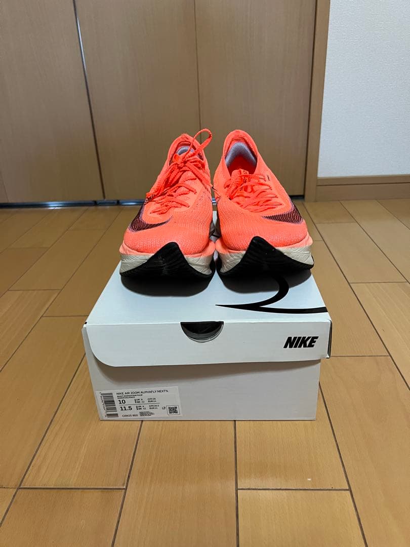 【美品・付属品付き】NIKE AIR ZOOM ALPHAFLY NEXT%