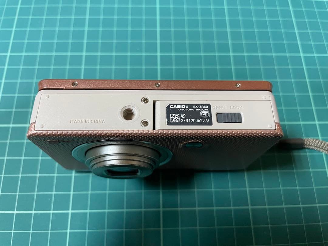 [レンズエラー ジャンク品]CASIO EXILIM EX-ZR50 ピンク