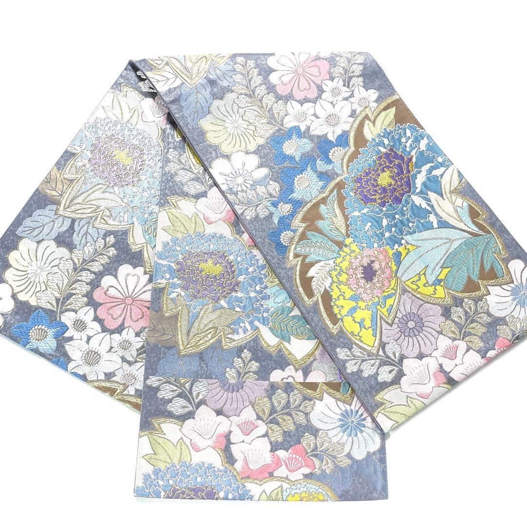 帯5003 ●高級 正絹 六通 袋帯