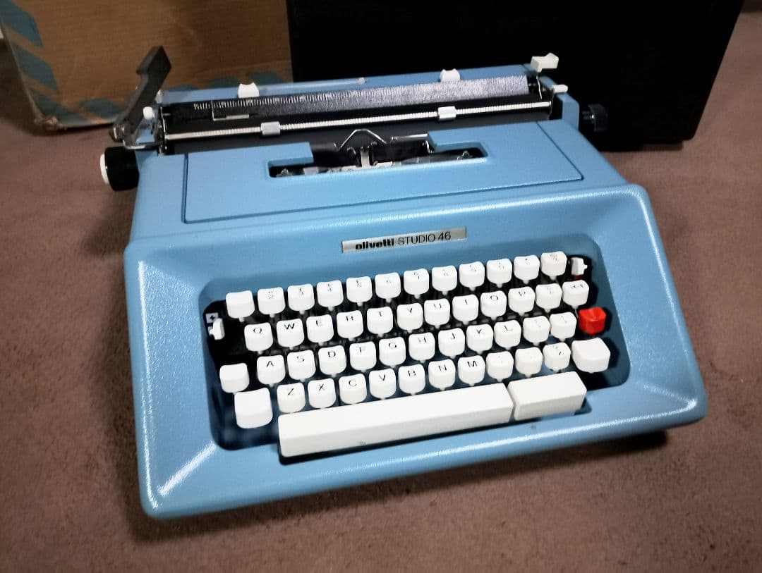 ★極美品 Olivetti STUDIO46 カタカナ タイプライター 超希少品