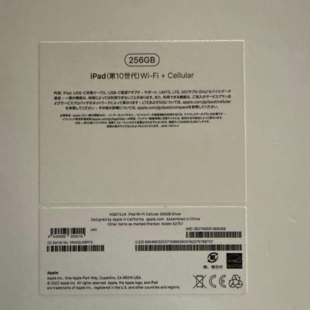 Apple iPad （第10世代）