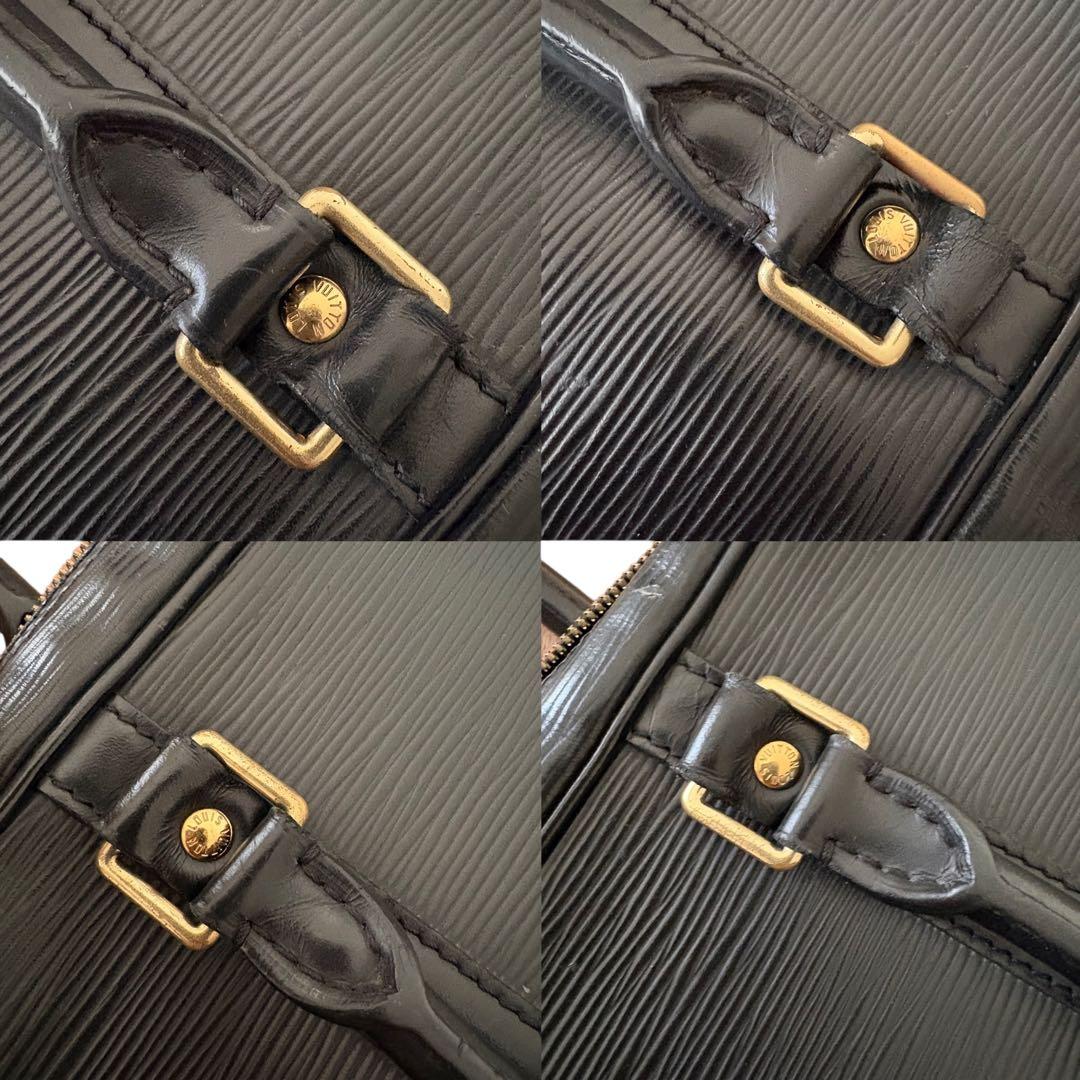 ルイヴィトン エピ ポルトドキュマン 黒 バッグ　ビジネスバッグ　A4収納可能