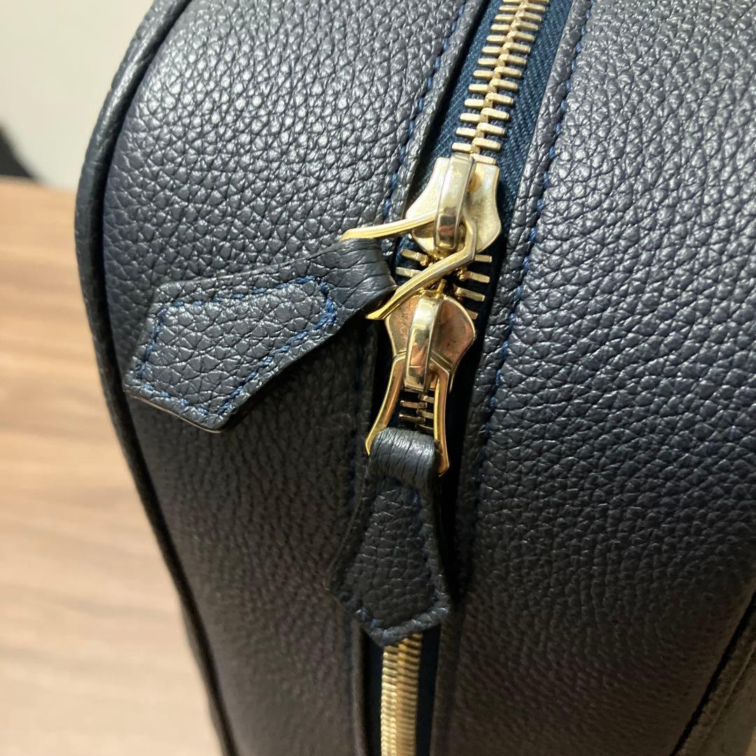 【極美品】Cisei guji別注ブリーフケース　ネイビー