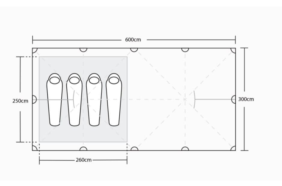 Pre Tents プレテント Bealock Black　インナーテント