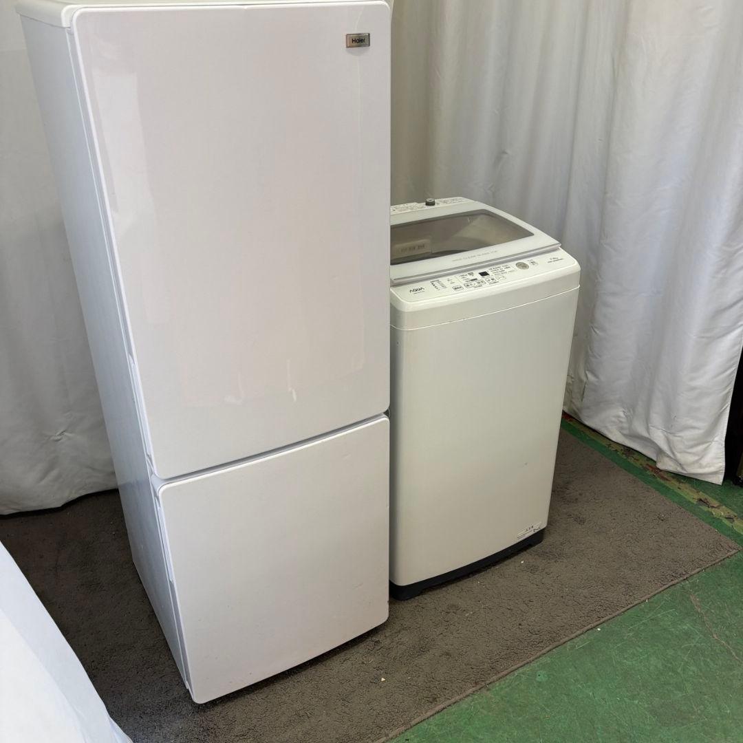 114　大特価　冷蔵庫　洗濯機　7㌔　Haier 　一人暮らし　セット　設置無料