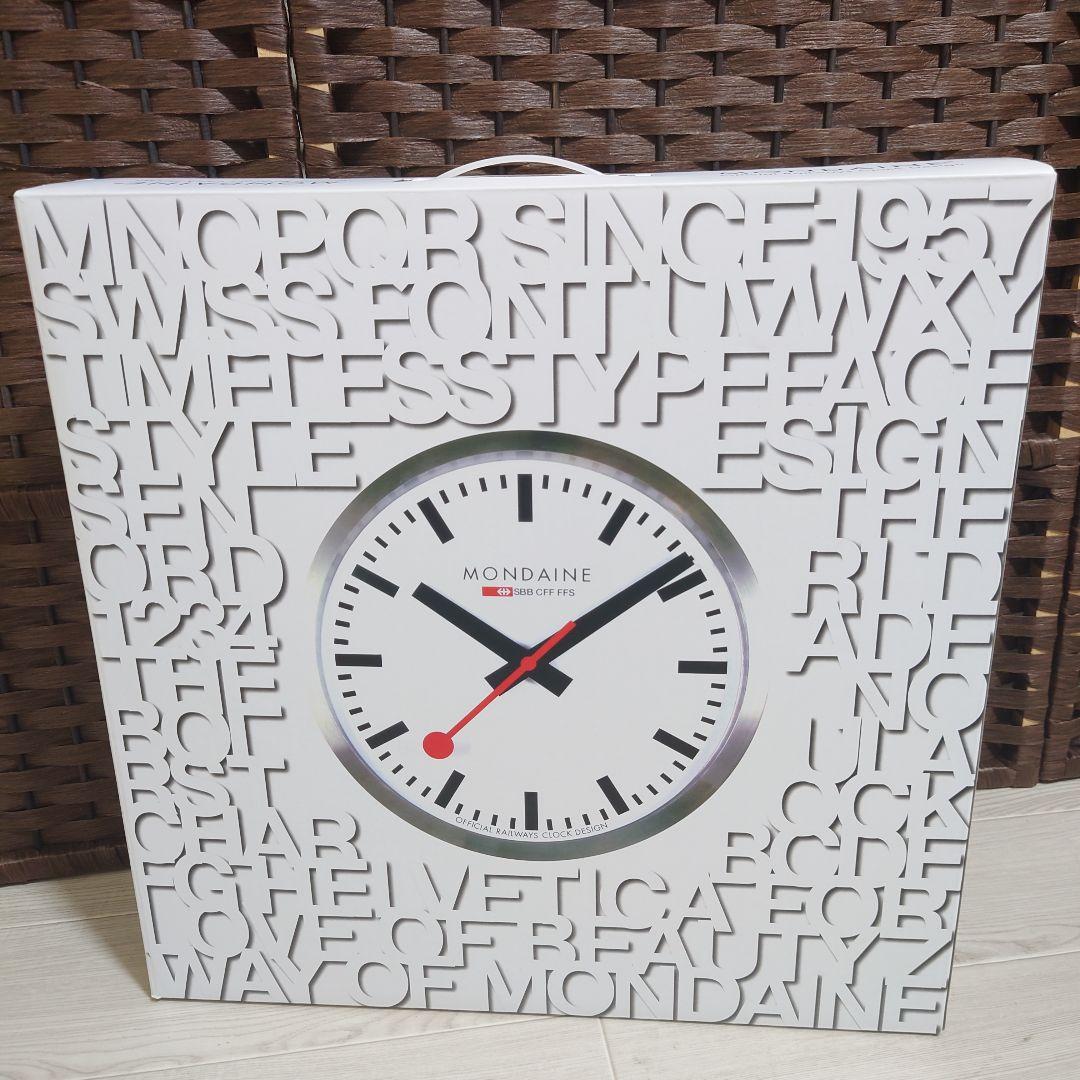 【新品】MONDAINE A995 CLOCK 16SBB 掛時計 40cm