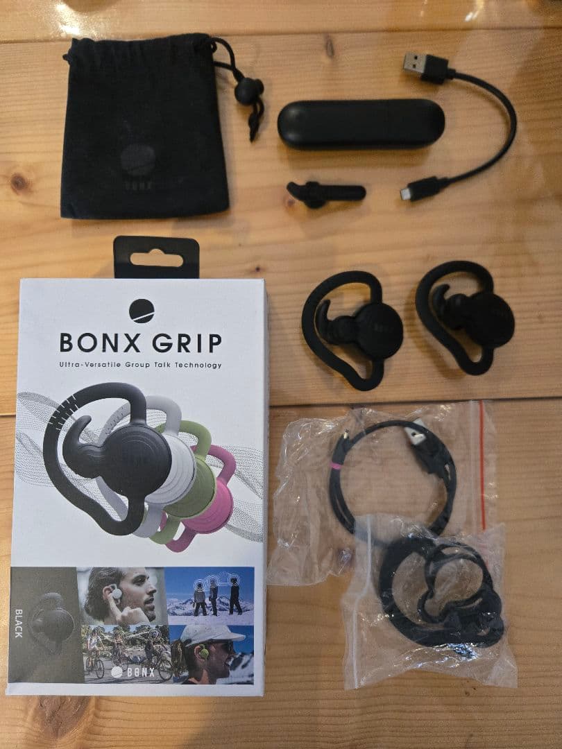 【3点セット】BONX GRIP×2 Mini×1 ワイヤレスイヤホン