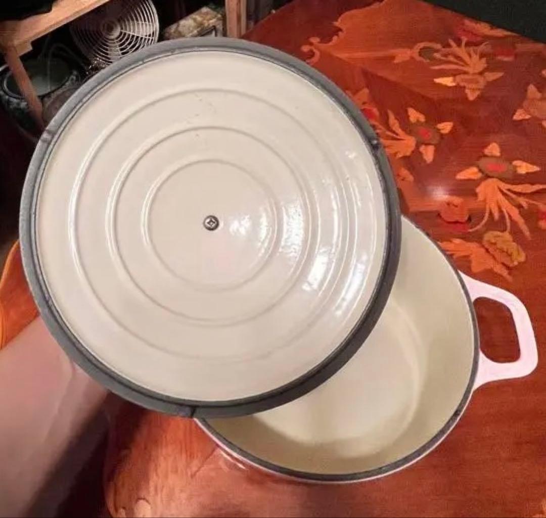 puriko 様 CHASSEUR ピンク 両手鍋 20cm 蓋付き