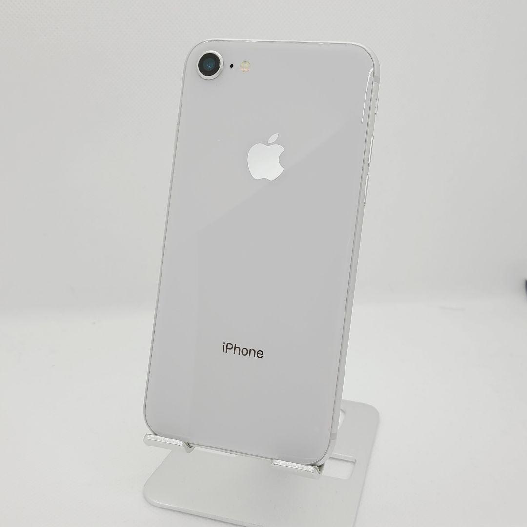美品 Apple iPhone 8 シルバー 64GB SIMフリー