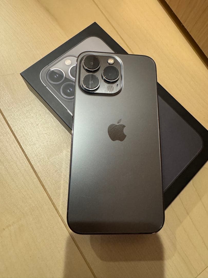 【美品】 iPhone 13 Pro グラファイト256GB 未使用付属品あり