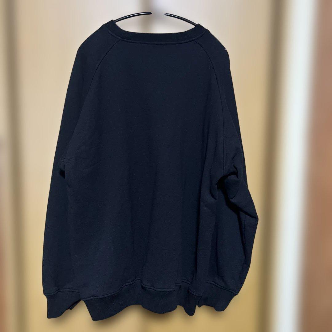 COMOLI コットン裏毛クルーネック サイズ3