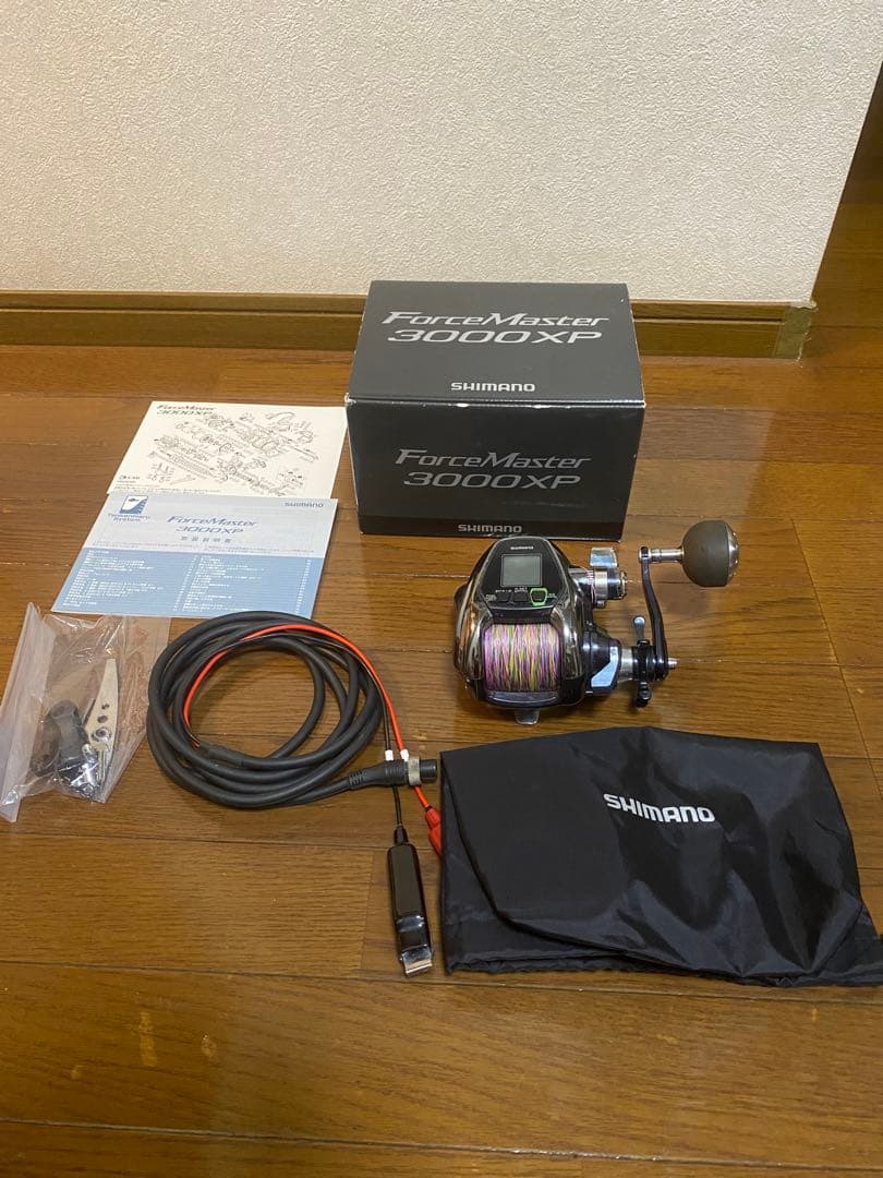 Shimano ForceMaster 3000XP 電動リール＋手巻リール