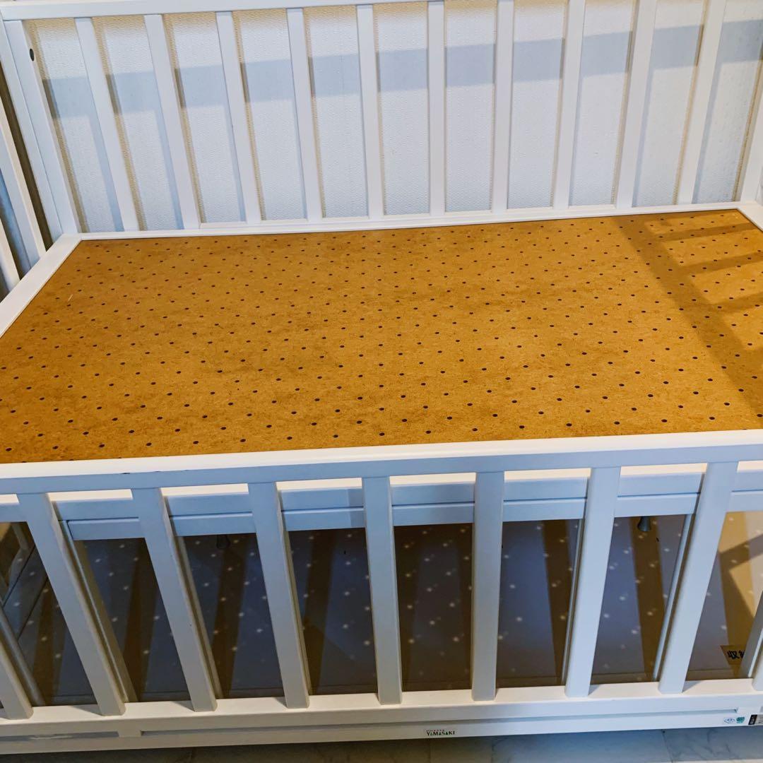 【♡送料無料♡】ヤマサキ ベビーベッド ツーオープンベッド✨