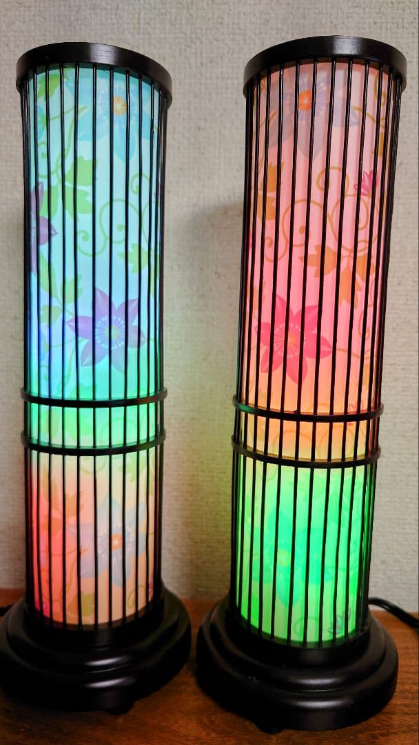 盆提灯　夢灯り　クレマチス