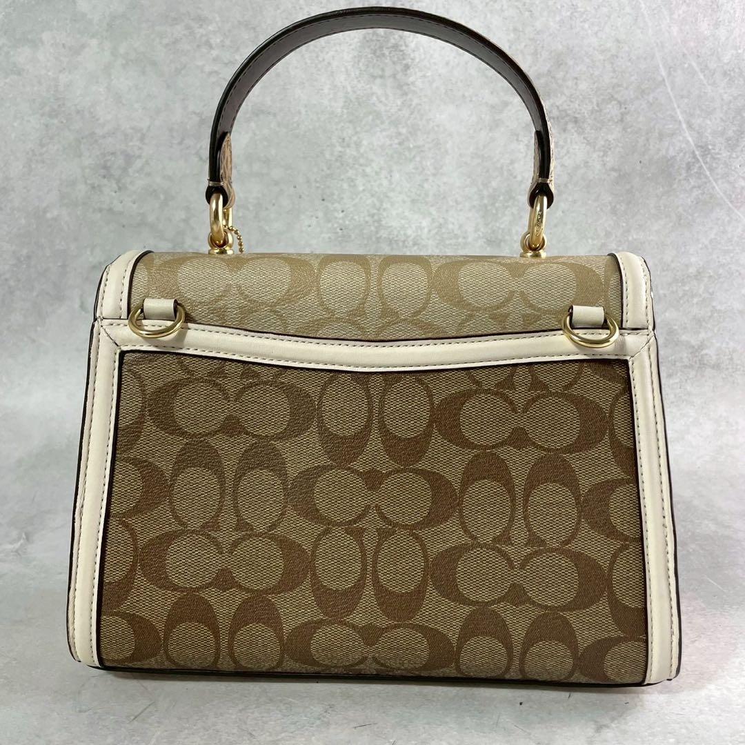 ✨美品✨コーチ　ティリー　トップハンドル　サッチェル　ハンドバッグ　2way