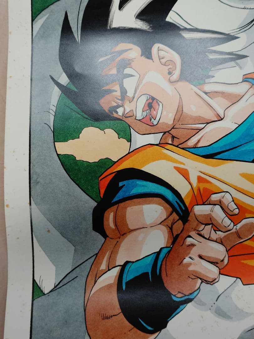 【鳥山明の世界】複製原画ポスター　B2サイズ　ドラゴンボール　悟空&フリーザ