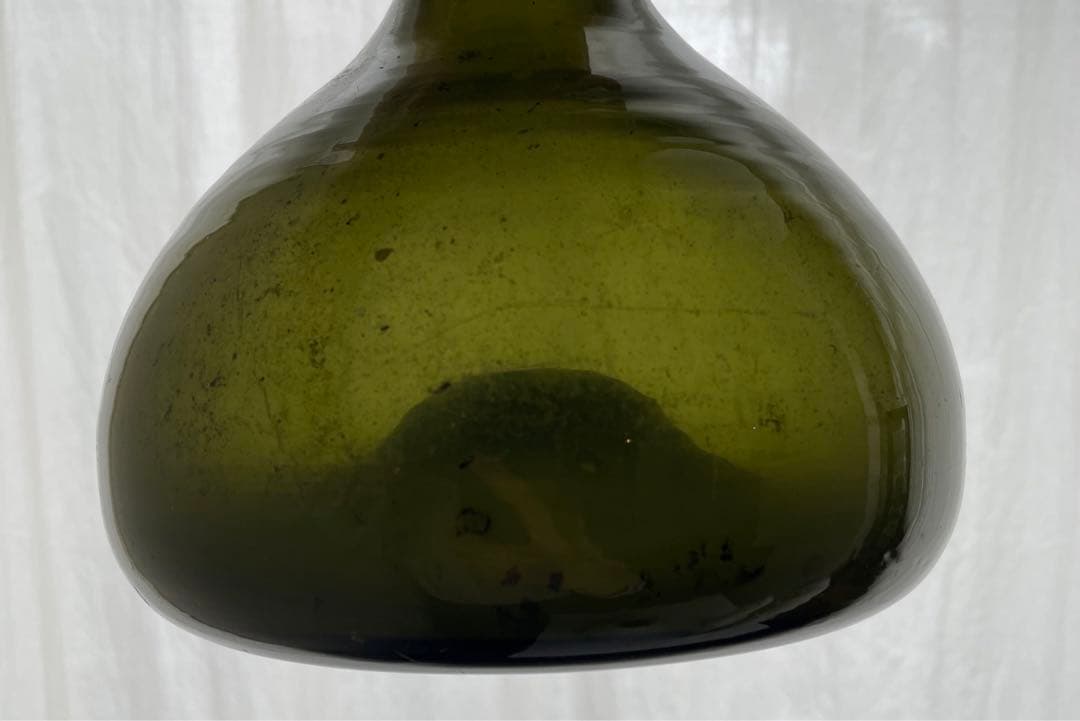 オニオンボトル　アンティーク　19-20c初頭