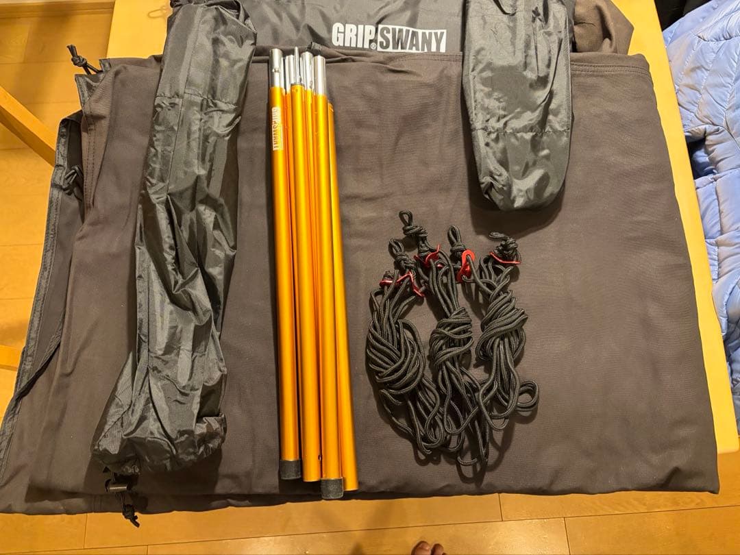 GRIP SWANY★グリップスワニー GSテント＋シェルター ジェットブラック