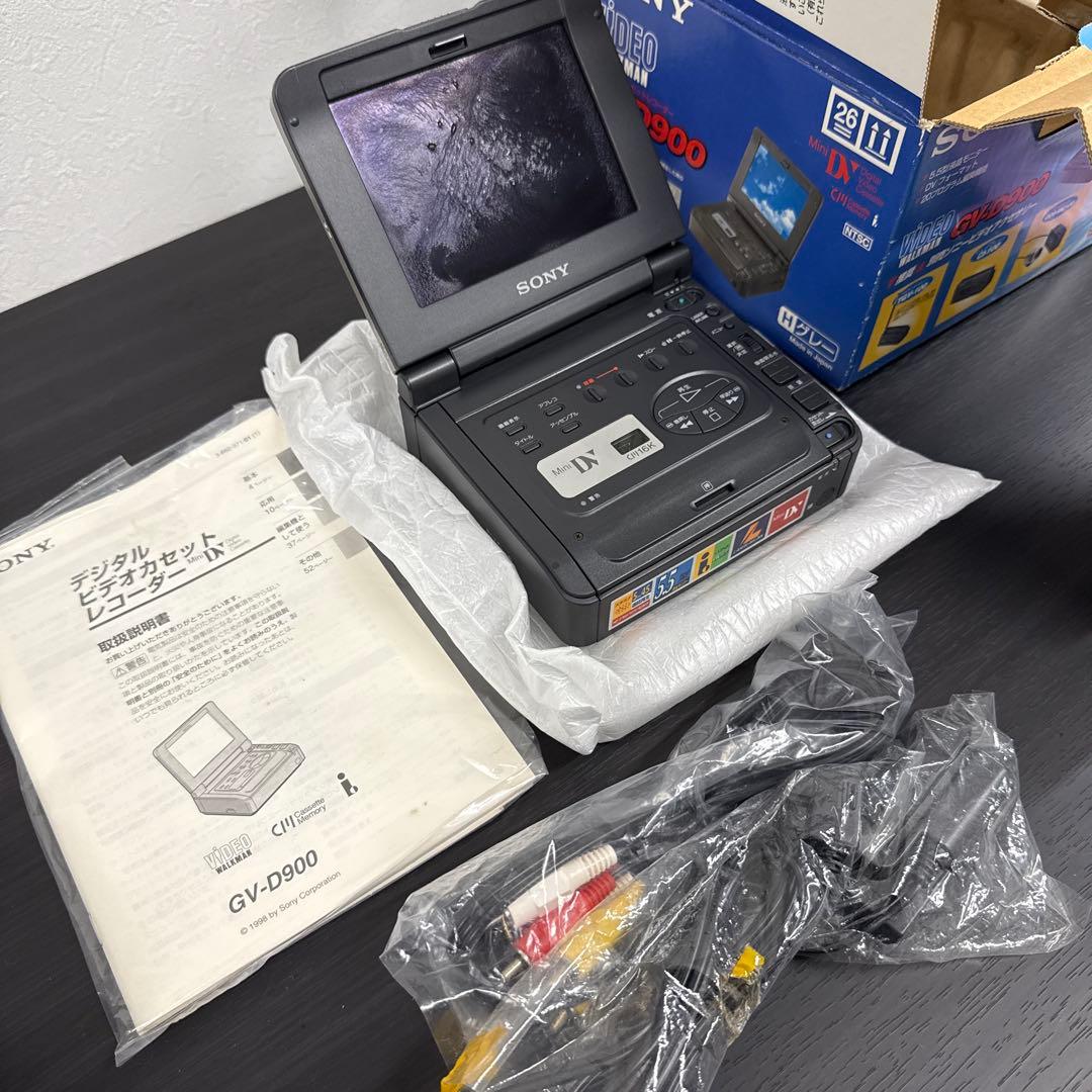 ビデオカメラ SONY VIDEOWALKMAN GV-D900