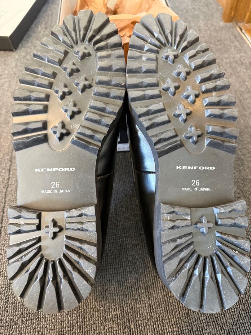 靴 KENFORD K026 TANK SOLE TASSEL LOAFERS