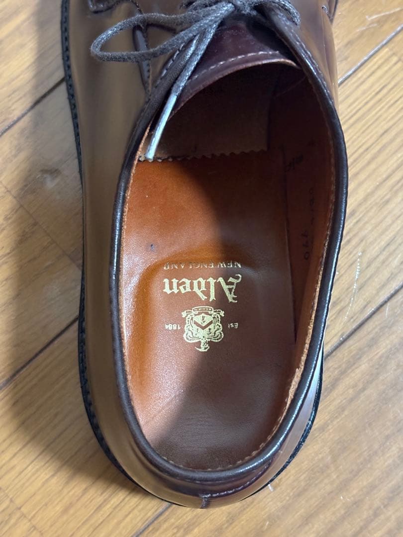 【美品】Alden990 8D コードバン