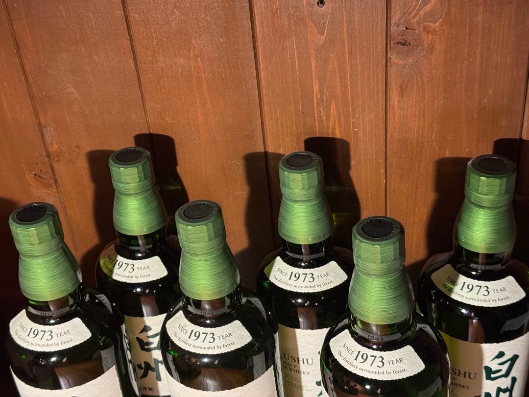 白州NV シングルモルトウイスキー 700ml×6本