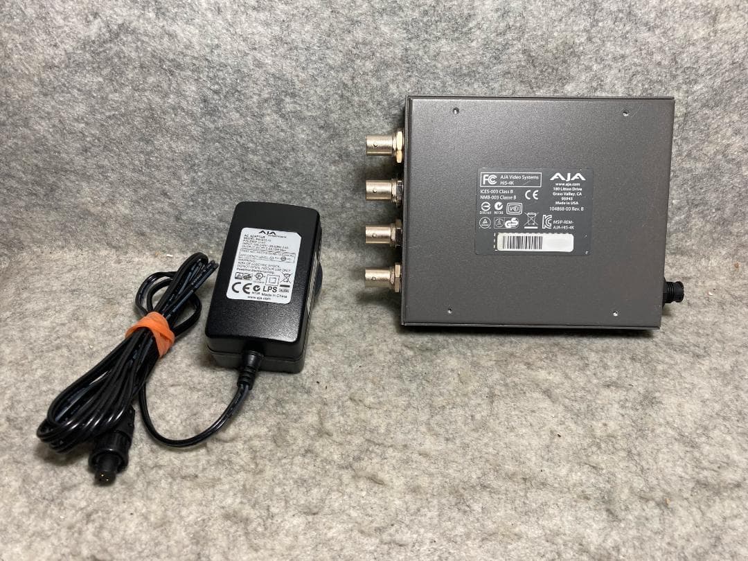 ●AJA Hi5-4K HD-SDI to HDMI変換機！