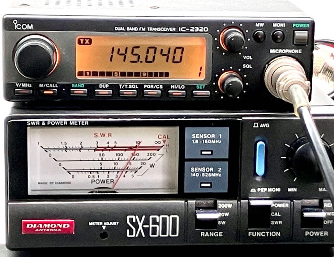 アイコム IC-2320 V/U 10w アマチュア無線機　アマチュア無線