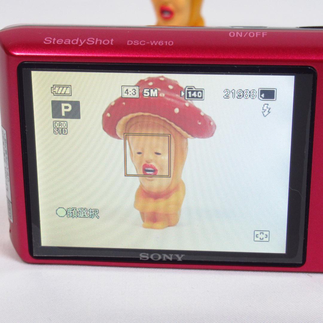 【美品】SONY Cyber-shot DSC-W610 コンデジ 動作確認済み